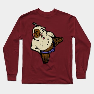 Sumo Guinea Pig Long Sleeve T-Shirt